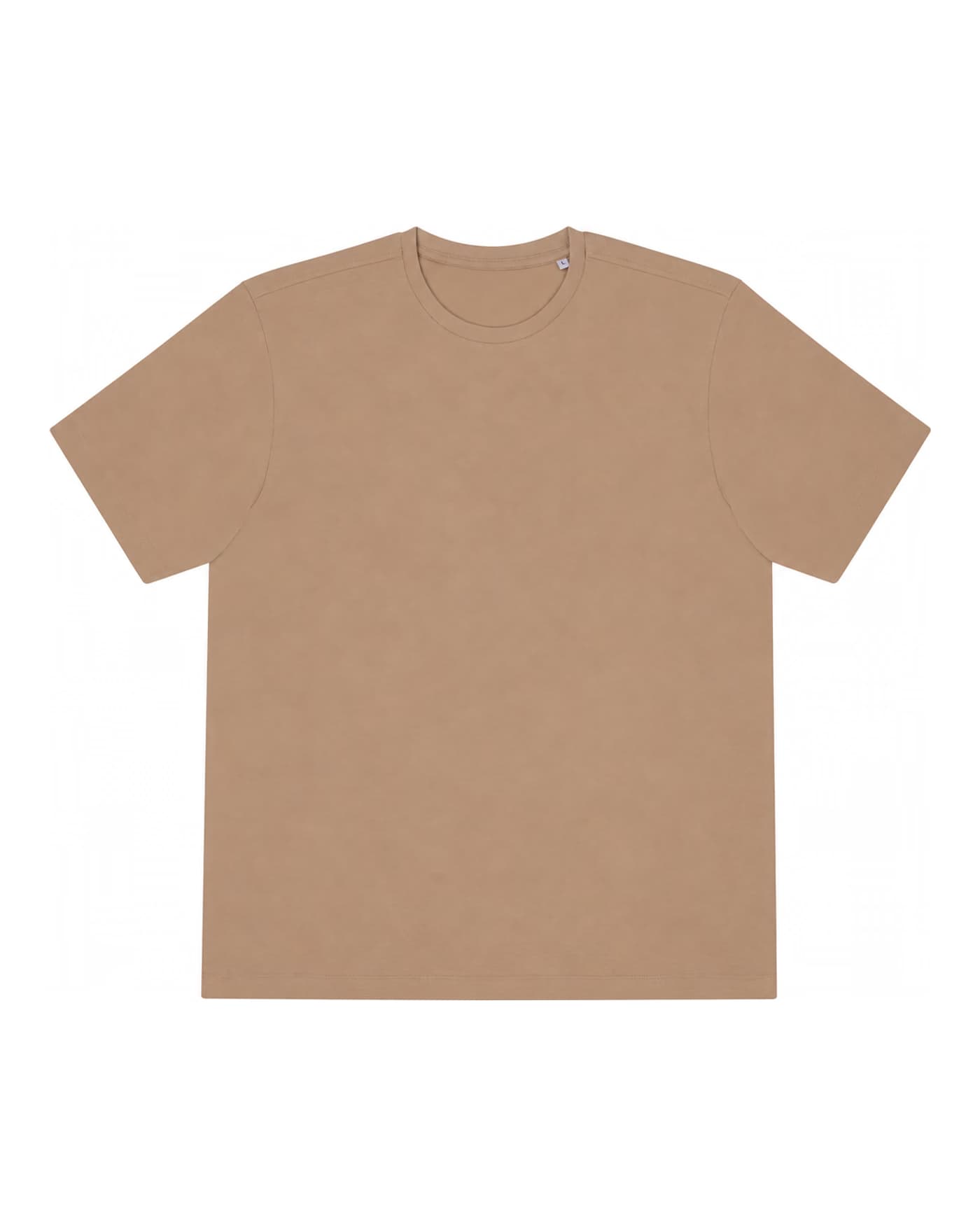 T-shirt Émile à personnaliser, coupe droite en 100 % coton 150 g/m², coloris sable