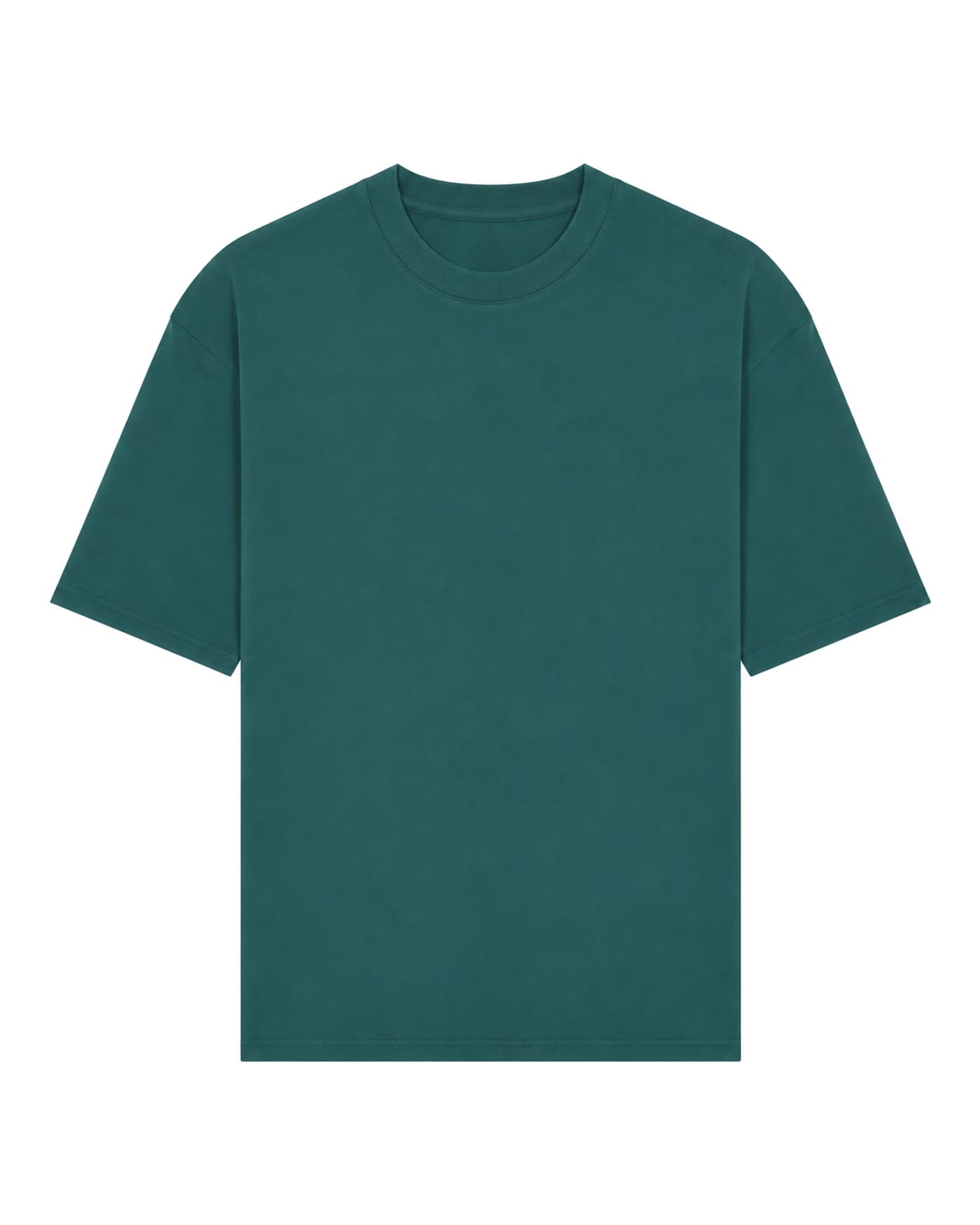 T-shirt Marceau à personnaliser, coupe oversize en 100 % coton 240 g/m², coloris vert mousse